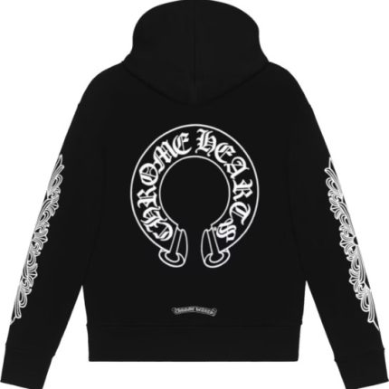 Black Chrome Hearts Hoodie