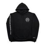 Black Chrome Hearts Hoodie