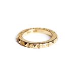 Chrome Hearts 22K Gold True Fucking Punk Ring