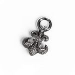 Chrome Hearts BS Fleur Charm With Diamond