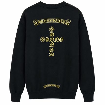Chrome Hearts Black Logo Knit Cardigan