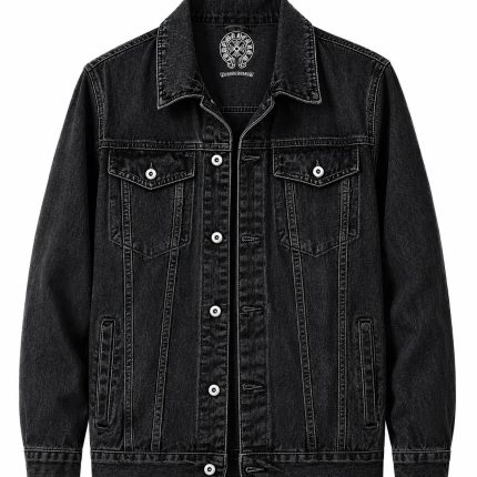 Chrome Hearts Black Monogram Denim Jacket