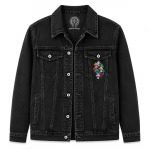 Chrome Hearts Black Multi Cross Denim Jacket