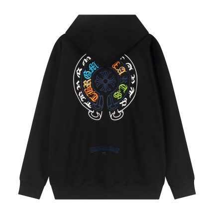 Chrome Hearts Black Triple Cross Pullover Hoodie