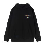 Chrome Hearts Black Triple Cross Pullover Hoodie