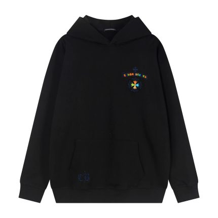 Chrome Hearts Black Triple Cross Pullover Hoodie