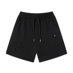 Chrome Hearts Black Triple Cross Sweat Shorts