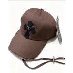 Chrome Hearts Brown Black Cross Distressed Baseball Cap