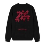 Chrome Hearts Crimson Cross Long Sleeve Sweatshirt