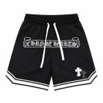 Chrome Hearts Cross Logo Black Basketball Shorts