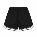 Chrome Hearts Cross Logo Black Basketball Shorts