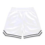 Chrome Hearts Cross Logo White Basketball Shorts