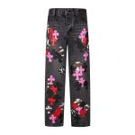 Chrome Hearts Cross Patch Skull Jeans