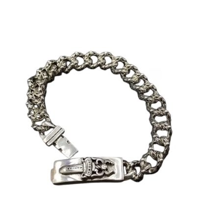Chrome Hearts Dagger ID Chain Bracelet