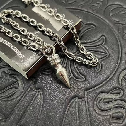 Chrome Hearts Dagger Pendant Link Necklace