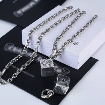 Chrome Hearts Dice Charm Pendant Necklace