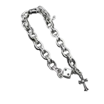 Chrome Hearts Dice & Cross Bracelet