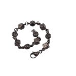 Chrome Hearts Dice & Floral Link Bracelet