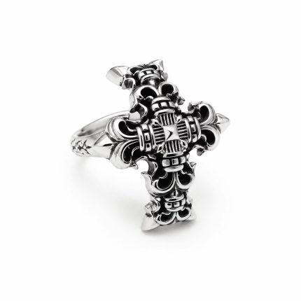 Chrome Hearts Filigree Cross Ring
