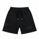 Chrome Hearts Fleur De Lis Black Sweat Shorts