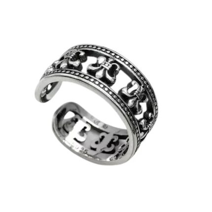 Chrome Hearts Fleur-de-Lis Wrap Ring