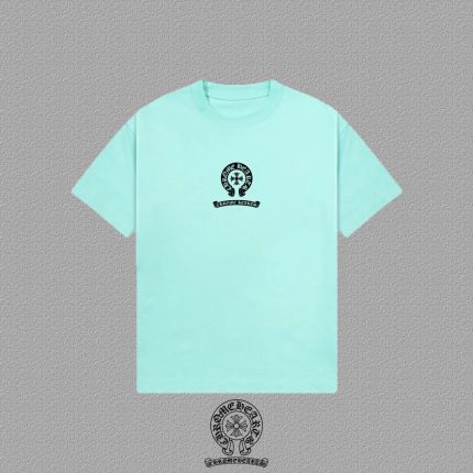 Chrome Hearts Gothic Alphabet Grid T-Shirt Mint Green