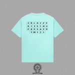 Chrome Hearts Gothic Alphabet Grid T-Shirt Mint Green