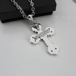 Chrome Hearts Gothic Cross Pendant Necklace
