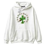 Chrome Hearts Green Cross White Hoodie