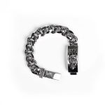 Chrome Hearts Heart Insignia ID Fancy Chain Bracelet