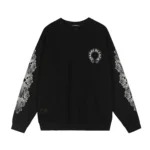 Chrome Hearts Horseshoe Crewneck Sweatshirt Black