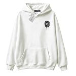 Chrome Hearts Horseshoe Cross White Hoodie