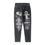 Chrome Hearts Inspired Jeans