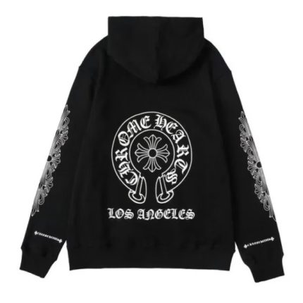 Chrome Hearts Los Angeles Zip-up Hoodie Black