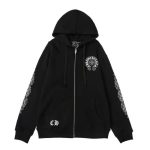 Chrome Hearts Los Angeles Zip-up Hoodie Black