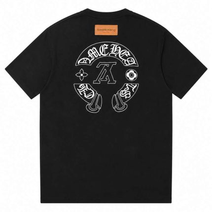 Chrome Hearts Louis Vuitton X T-Shirt Black