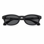 Chrome Hearts Lowrider Matte Black Oval Glasses