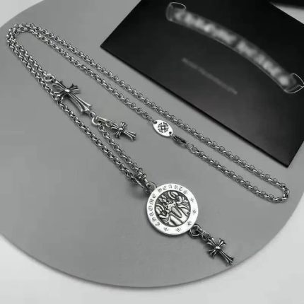 Chrome Hearts Medallion Cross Necklace