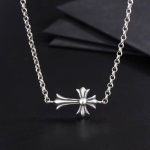 Chrome Hearts Mini Cross Chain Necklace