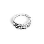 Chrome Hearts Multi CH Plus Stack Ring