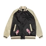 Chrome Hearts Multi Cross Letterman Jacket