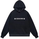 Chrome Hearts Multi Logo Graphic Black Hoodie