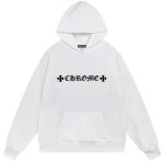 Chrome Hearts Multi Logo Graphic White Hoodie