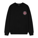 Chrome Hearts Pink Cross Circle Sweatshirt – Black