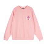 Chrome Hearts Pink Multi Cross Crewneck Sweatshirt