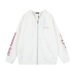 Chrome Hearts Pink Tokyo Angel Hoodie White