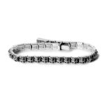 Chrome Hearts Plus Pyramid Link Bracelet