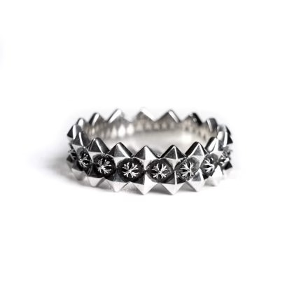 Chrome Hearts Plus Ragged Edge Ring Chrome Hearts Plus Ragged Edge Ring