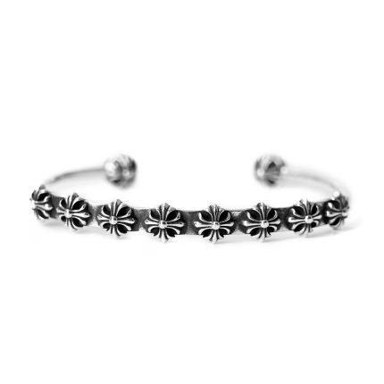 Chrome Hearts Plus Skinny Multi Cuff Chrome Hearts Plus Skinny Multi Cuff