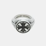 Chrome Hearts Round Cross Signet Ring
